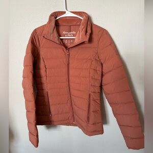 Abercrombie & Fitch Stretch Lightweight Packable Puffer Jacket Women’s Small